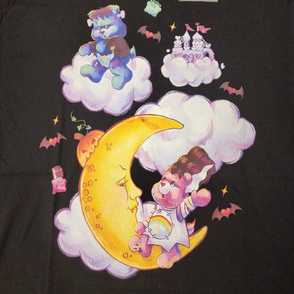 Care Bears x Universal Monsters Frankenstein and Bride Unisex T-Shirt Dress M - Picture 3 of 10